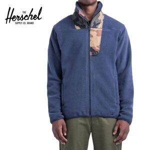 Herschel Fleece Zip Up Jacket Sz S